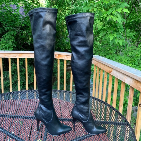 Charles David made in Italy elasticized knee boots - Picture 8 of 8